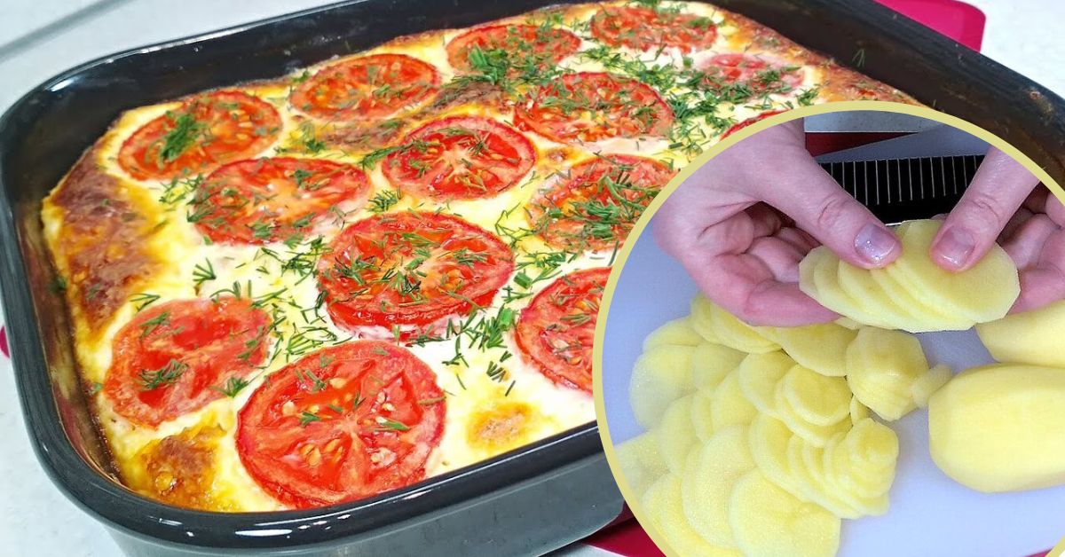 FAMÓZNE zapečené zemiaky s feta syrom a paradajkami – Na toto jedlo sa nič nechytá